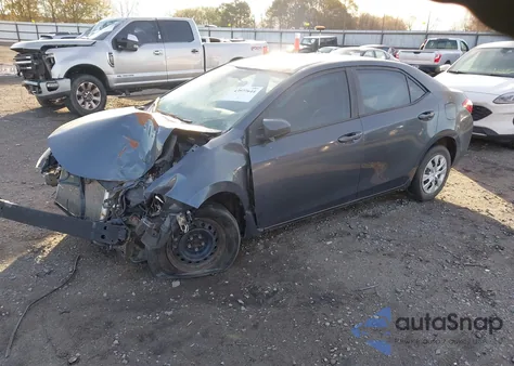 2016 Toyota Corolla L z USA, uszkodzony, nr VIN 5YFBURHE9GP490133